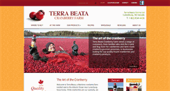 Desktop Screenshot of cranberryfarm.ca